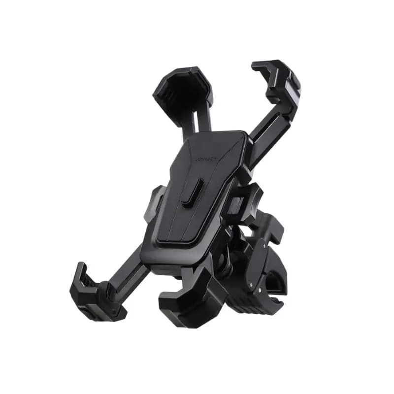 Close-up of dual vibration dampening core on phone mount