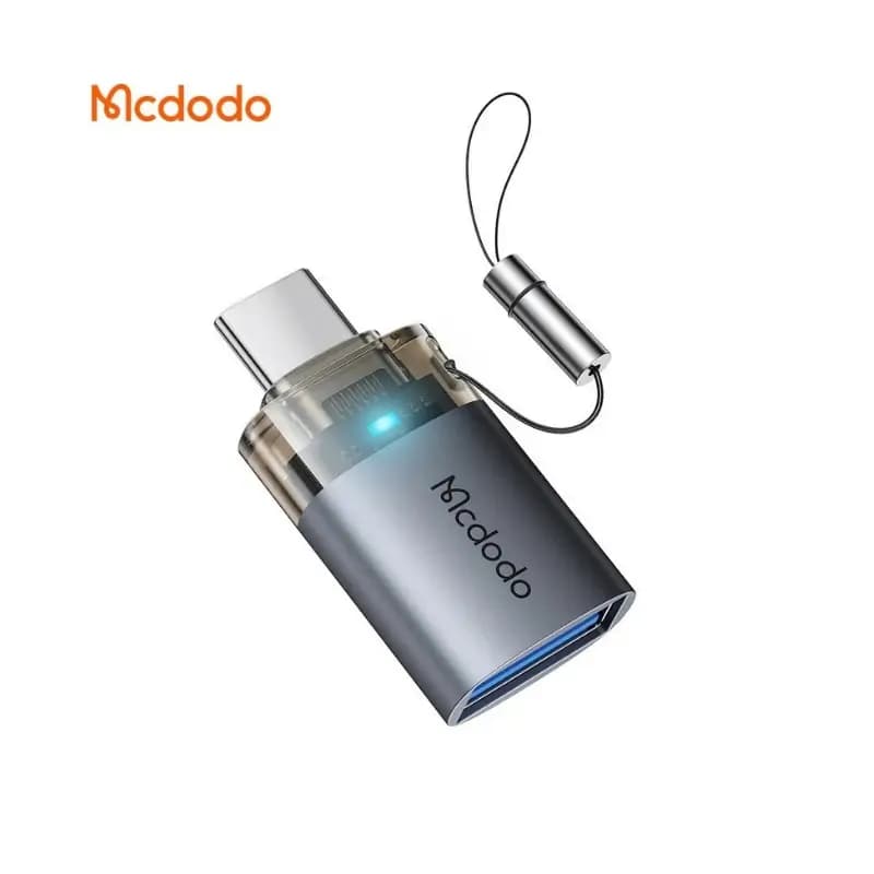 Mcdodo OT-740 USB-A to USB-C OTG adapter front view
