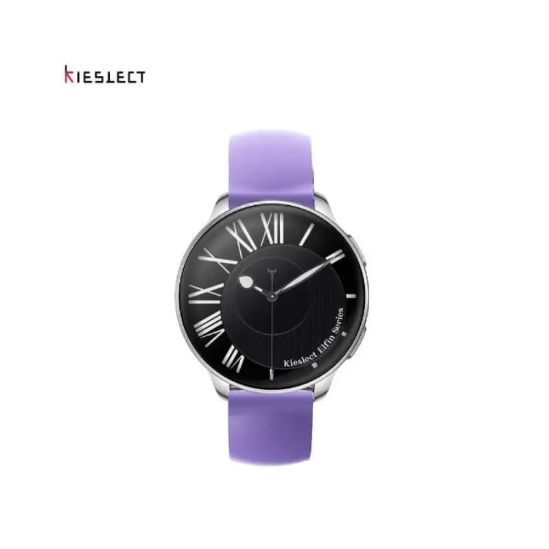 Kieslect Elfin smart watch front view with AMOLED display