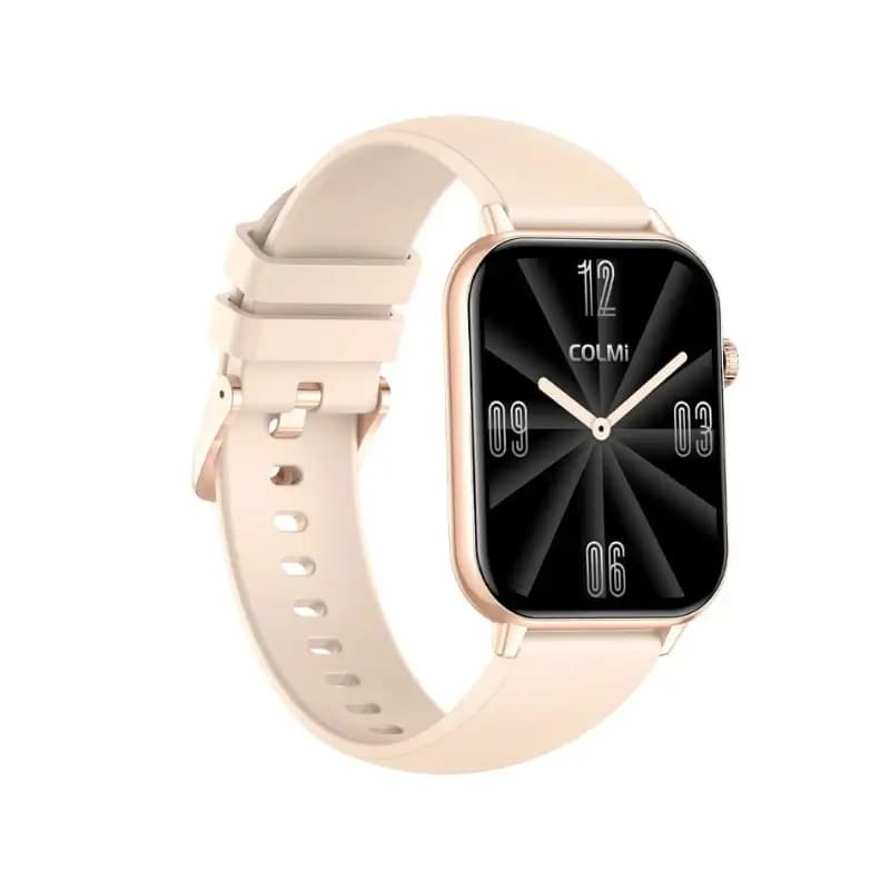 COLMI C28 smartwatch AMOLED display showing watch face