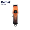 Kemei KM-263 trimmer with three limit combs