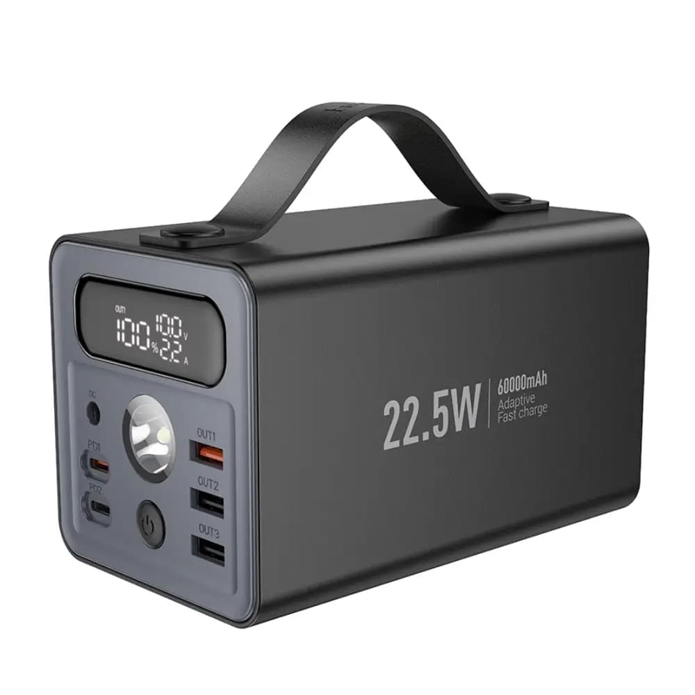 Close-up of Hoco J138 Distant multiple charging ports