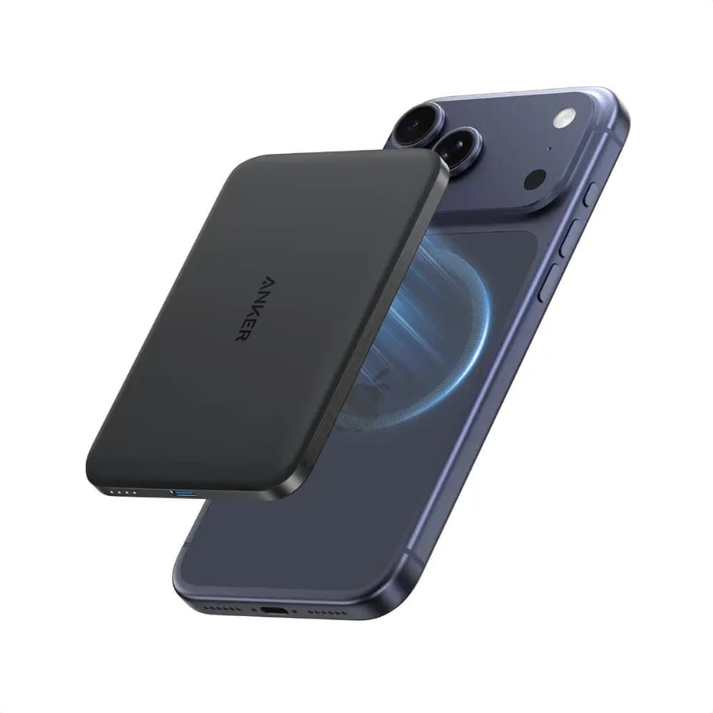 Anker Nano A1115 with USB-C charging cable
