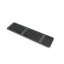 XUNDD KB007 keyboard connected via Bluetooth to laptop