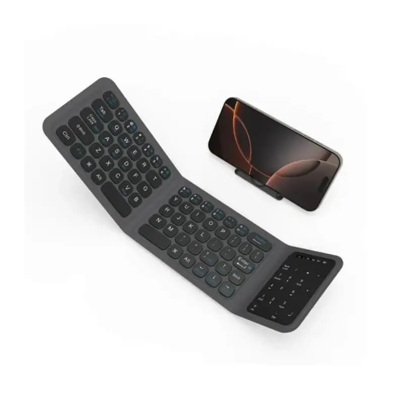 XUNDD KB007 foldable wireless keyboard folded compact