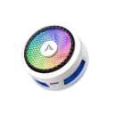 Close-up of PIVA X30 RGB cooling fan lights