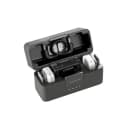 Close-up of DJI Mic Mini 2 transmitter and receiver