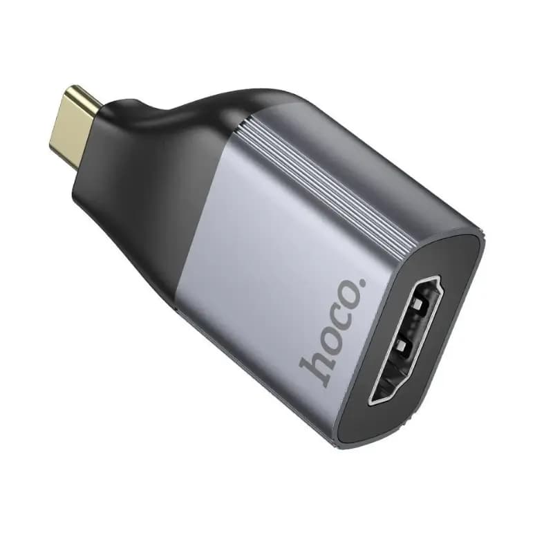 Hoco UA33 adapter showing 4K 30Hz screen mirroring feature