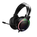 HOCO W117 RGB gaming headphone front view