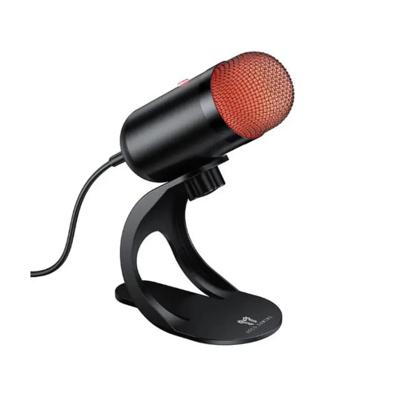 Hoco L50 Profit USB gaming microphone on desk setup