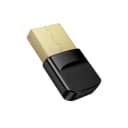 Close-up of the USB-A connector on the Hoco UA100 Bluetooth dongle