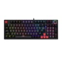 Jedel KL-114 keyboard RGB backlight glowing across all 104 keys