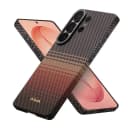 Close-up of aramid fiber texture on PITAKA Edge case