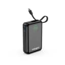 Digital display on the DexGen power bank showing remaining battery level