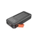 Hoco DB33 Plus solar power bank charging phone outdoors