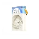 Hoco MMJ03 2-in-1 humidifier fan front view on white background