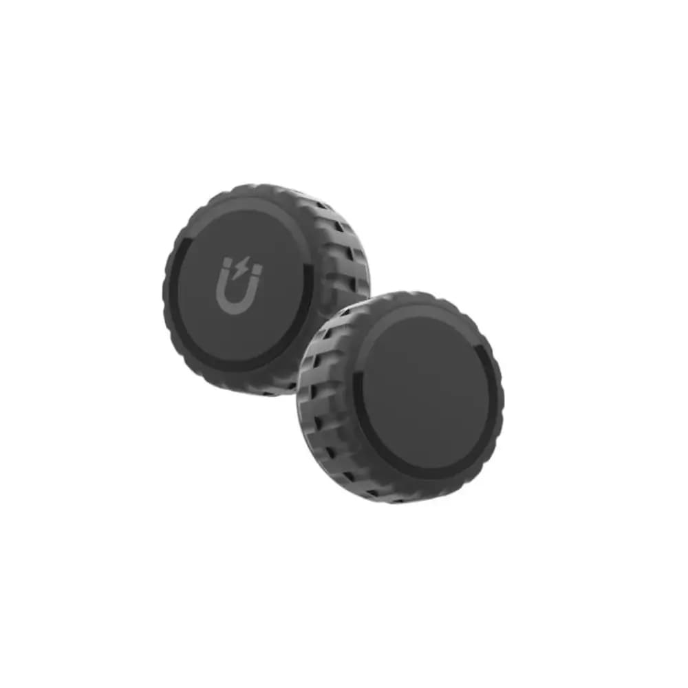 Magnetic attachment on COTECi OT-065 AirTag cover for secure mounting