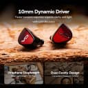 ZiiGaat Rumba graphene driver IEM earphone in red
