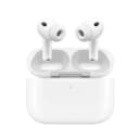 HOCO EW98 ANC wireless earbuds glossy white front view