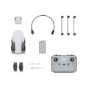 Close-up of DJI Mini 4K 3-axis gimbal camera