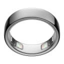 OURA Ring 5 silver smart ring front view