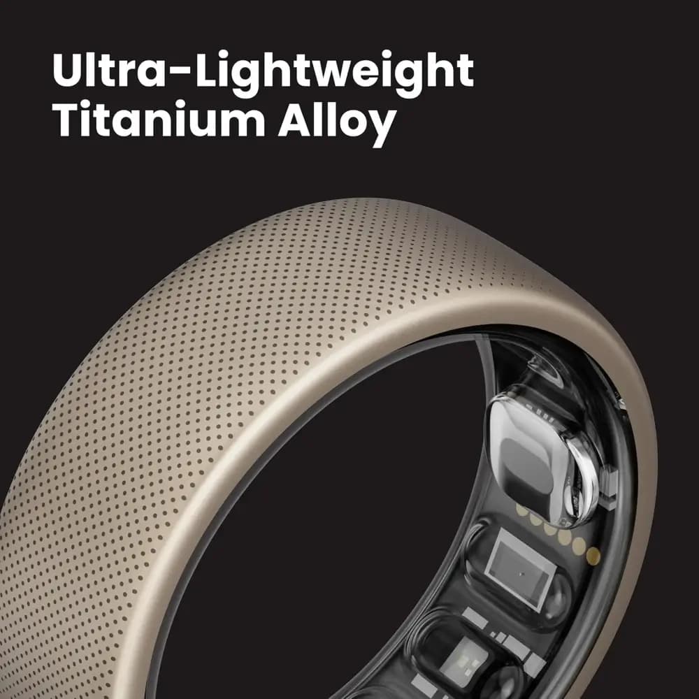 Amazfit Helio smart ring health tracker front view