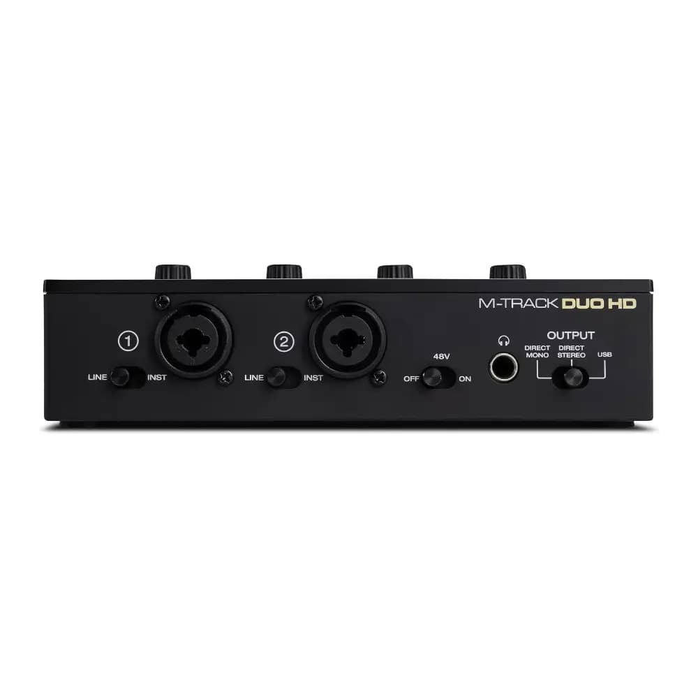 M-Audio M-Track Duo HD audio interface front view
