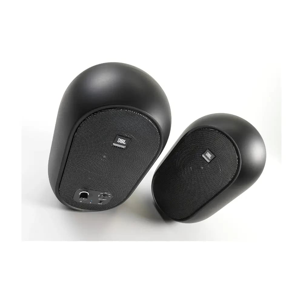 JBL 104-BT Bluetooth studio monitor speakers front view