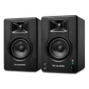 Close-up of M-Audio BX4 BT Kevlar woofer and silk tweeter