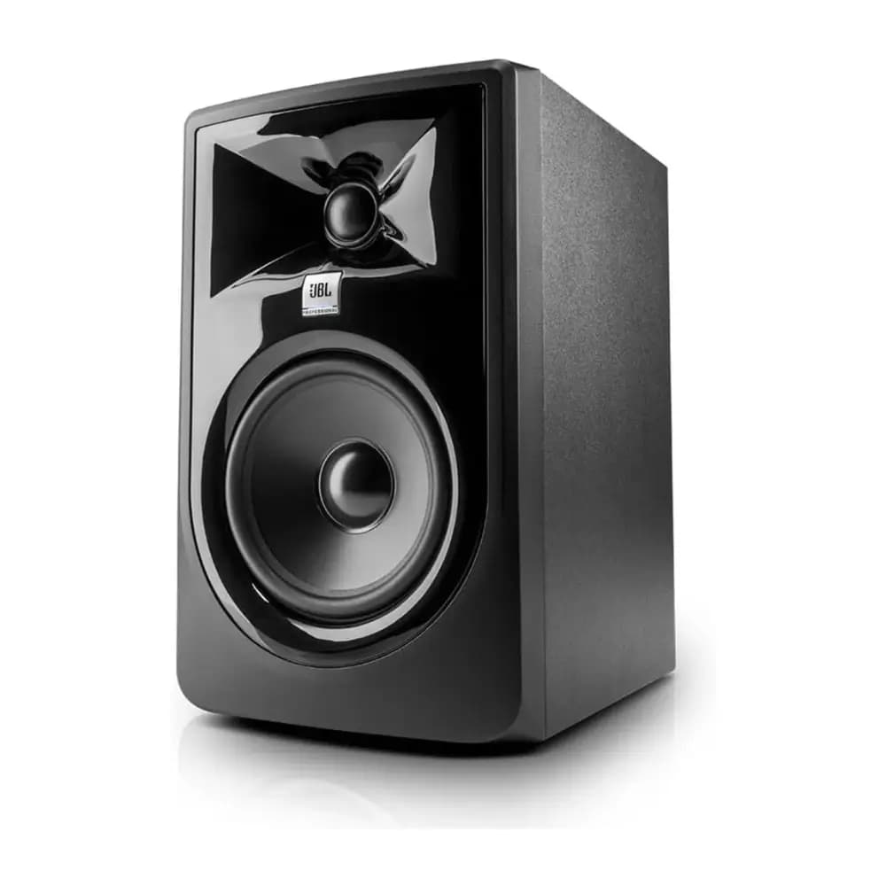 JBL 305P MkII rear panel connectivity ports