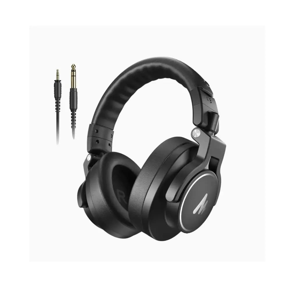 MAONO MH700 wired studio monitor headphone in black