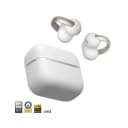 AeroClip 2 earbud showing dual-magnet driver and metal diaphragm