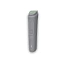 Self-sharpening steel blades on Philips grooming trimmer
