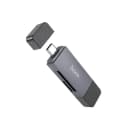 Hoco card reader with SD and TF card slots detail