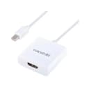 Close-up of Mini DisplayPort male connector on YDP-010 adapter