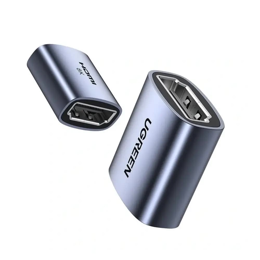 Close-up of Ugreen HD159 dual HDMI female ports