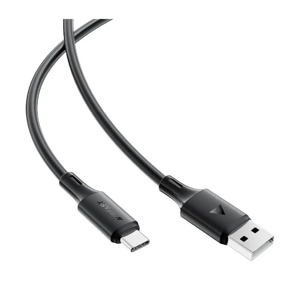 ACEFAST C17-04 TPU connector and silicone cable detail