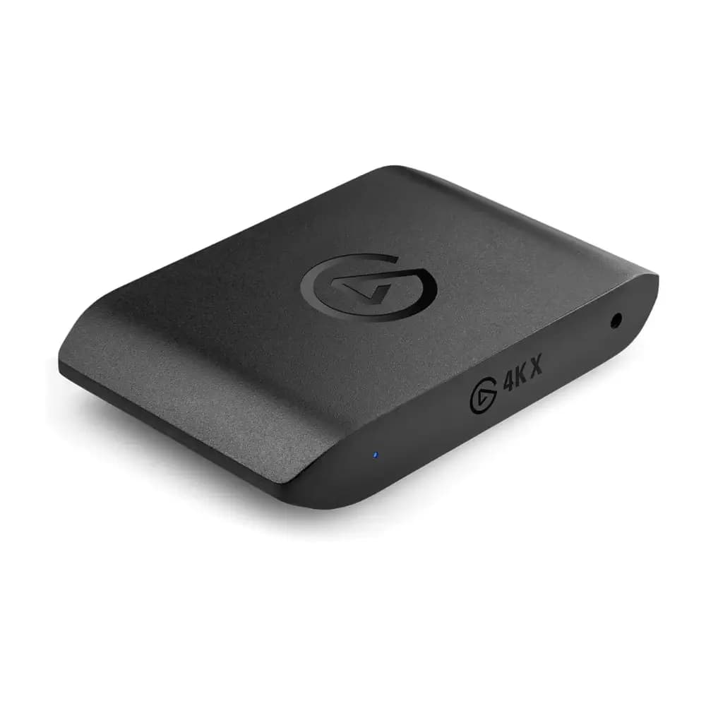 Elgato 4K X capture card connected to gaming PC