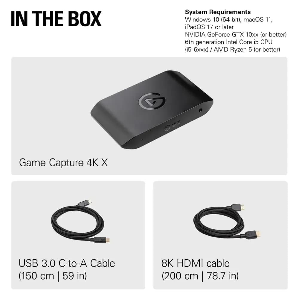Elgato 4K X HDMI 2.1 ports close-up