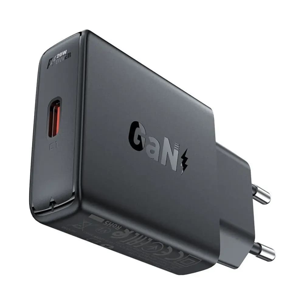 Close-up of ACEFAST A65 GaN charger compact mini design