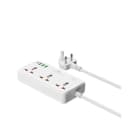 WiWU Cube GaN Power Strip with 3 AC sockets and 4 USB ports