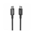Close-up of Anker cable's reinforced braided nylon exterior