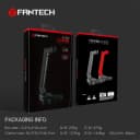 Fantech AC3001 headphone stand with weighted triangular base