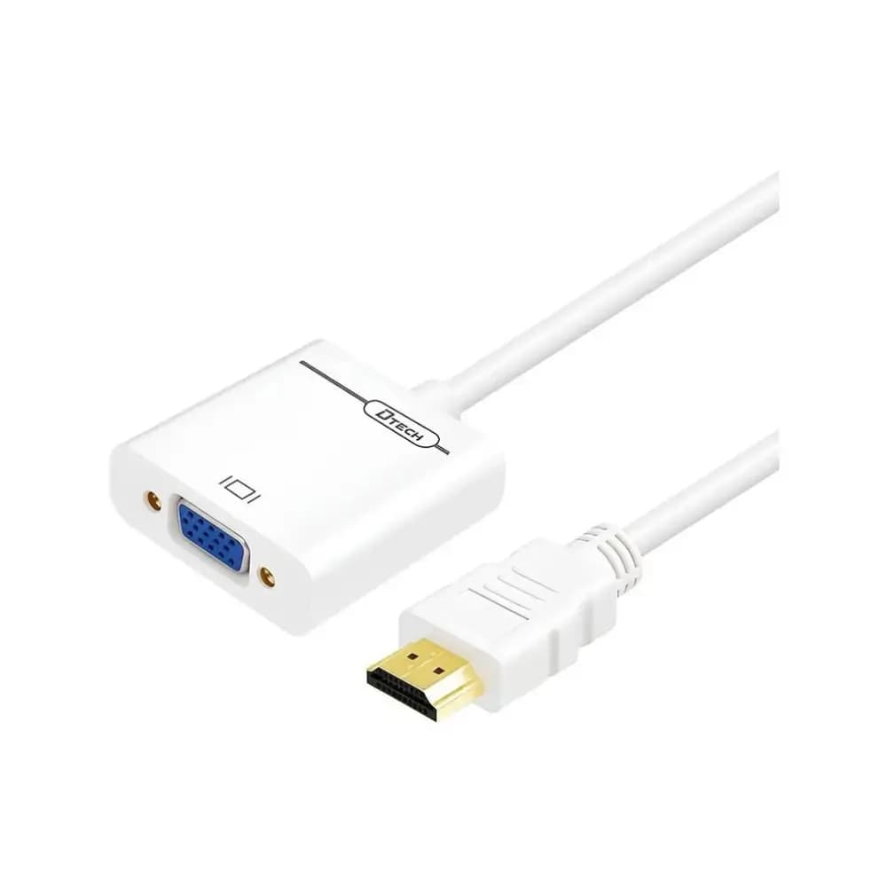 Gold-plated HDMI connector on DTECH DT-6515 converter