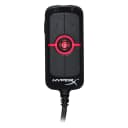 Close-up of the audio control box on the HyperX AMP sound card
