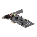 Asus Xonar SE PCIe gaming sound card top view