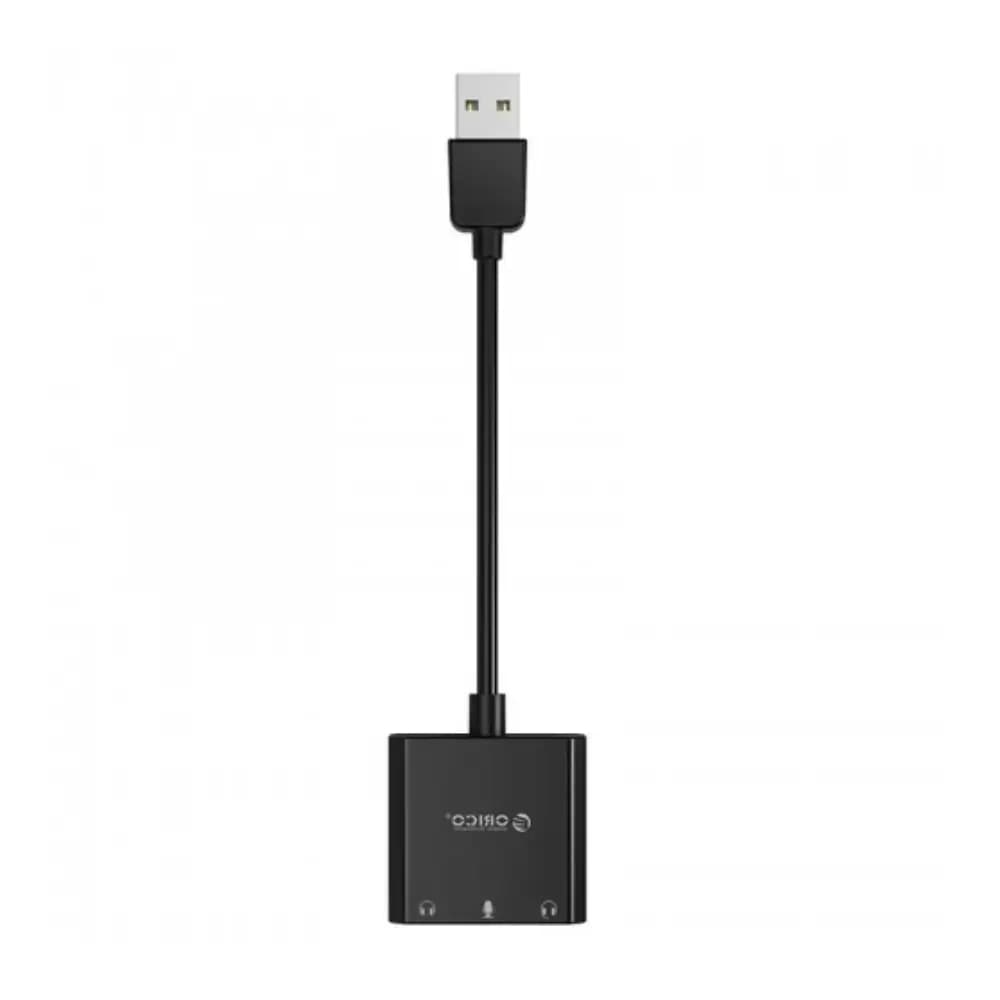 Orico SKT3 USB 2.0 external sound card front view