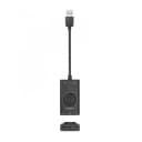 Orico SC2 USB 2.0 external sound card front view