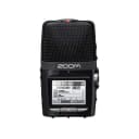 Close-up detail of the Zoom H2 handy recorder body