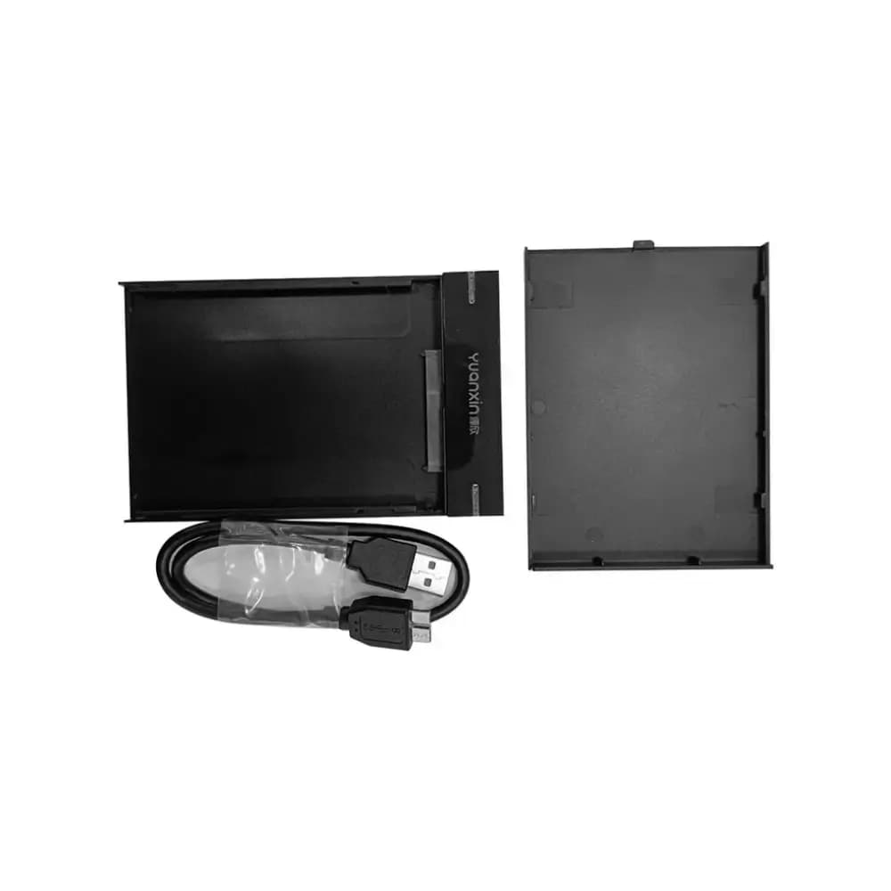 Yuanxin YPH-027 2.5 inch SATA HDD enclosure front view